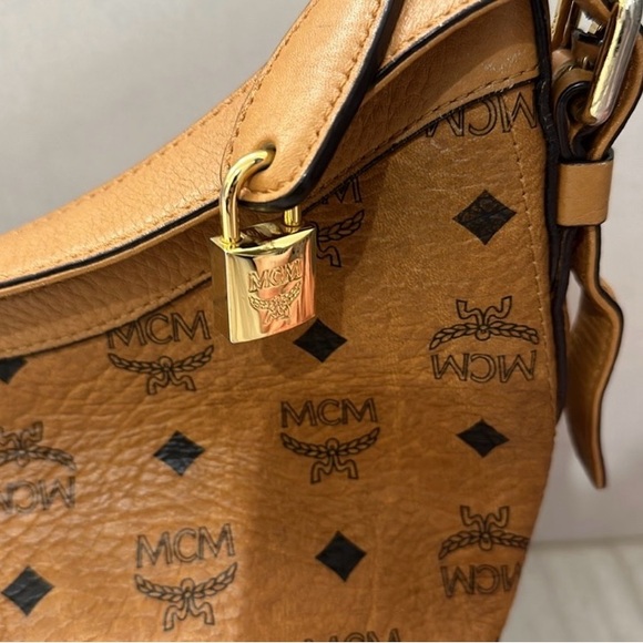 MCM Cognac Shoulder Bag - Picture 4 of 16